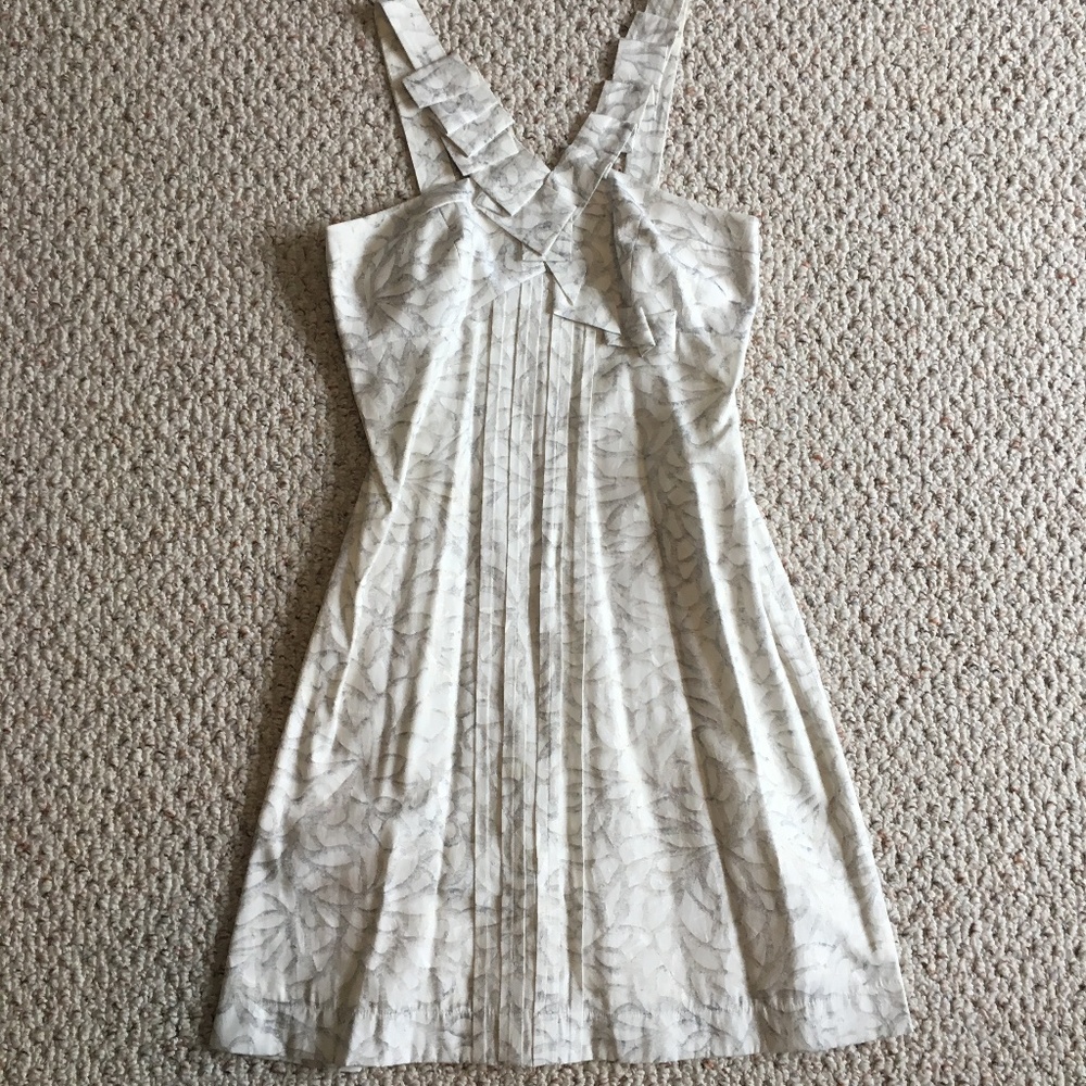 Nine West Floral Ruffle Halter Dress Size 2